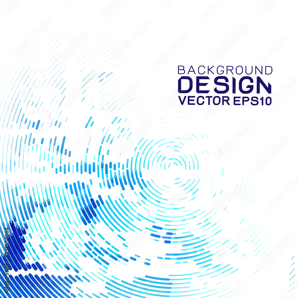 Poster abstract futuristic data technology concept with halftone and dots texture background. vector illust
