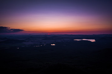 Sumava National Park is one of four national parks in Czechia. It is located in two southern regions create a natural border between the Czech Republic on one side Germany and Austria. 