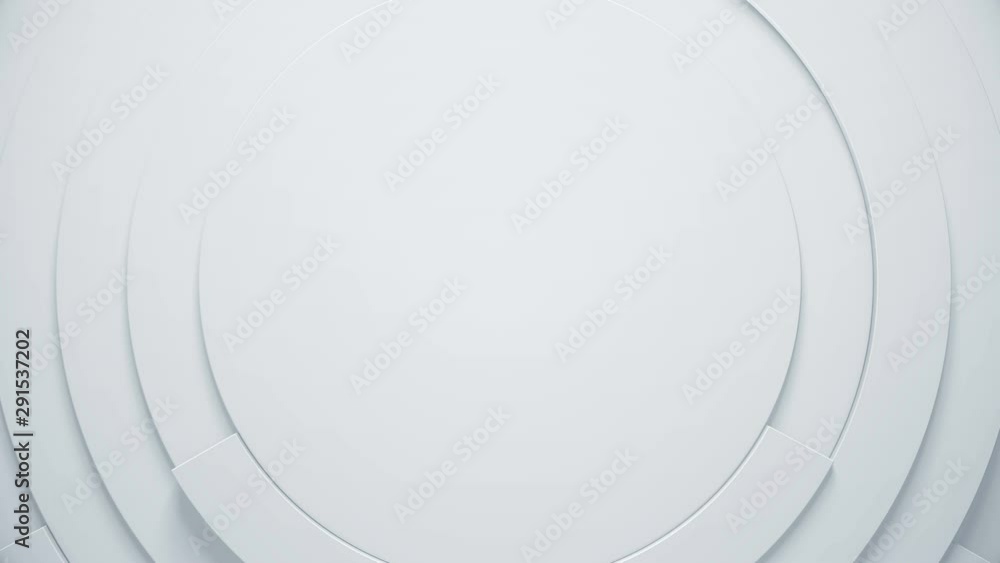 Aufkleber abstract background with 3d rings and rotating parts. clean and modern texture for trendy business p
