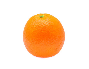 Orange fruit isolated on white