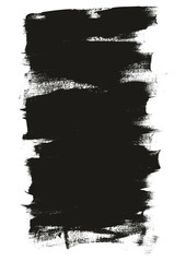 Calligraphy Paint Wide Brush Background Long High Detail Abstract Vector Background Set 01 © Bakai