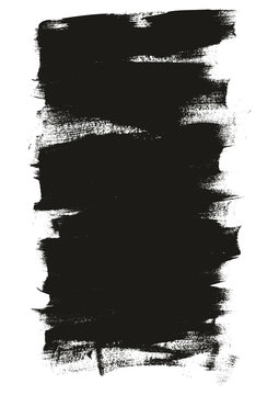 Calligraphy Paint Wide Brush Background Long High Detail Abstract Vector Background Set 01