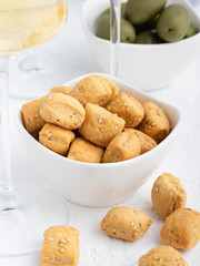 Crostini croccanti per aperitivo