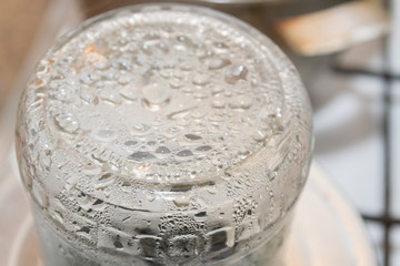 Sterilization of glass jars for harvesting and canning for the winter