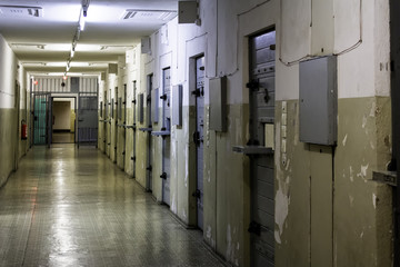 Penitentiary jail - obrazy, fototapety, plakaty