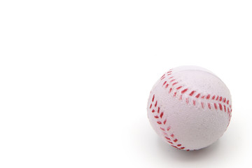 Baseball ball isolated on white background