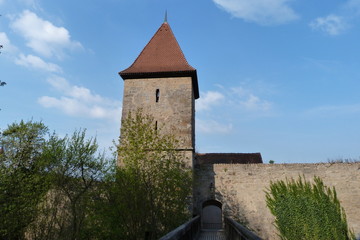 Wächtersturm Gansbergsteg Stadtmauer Dinkelsbühl