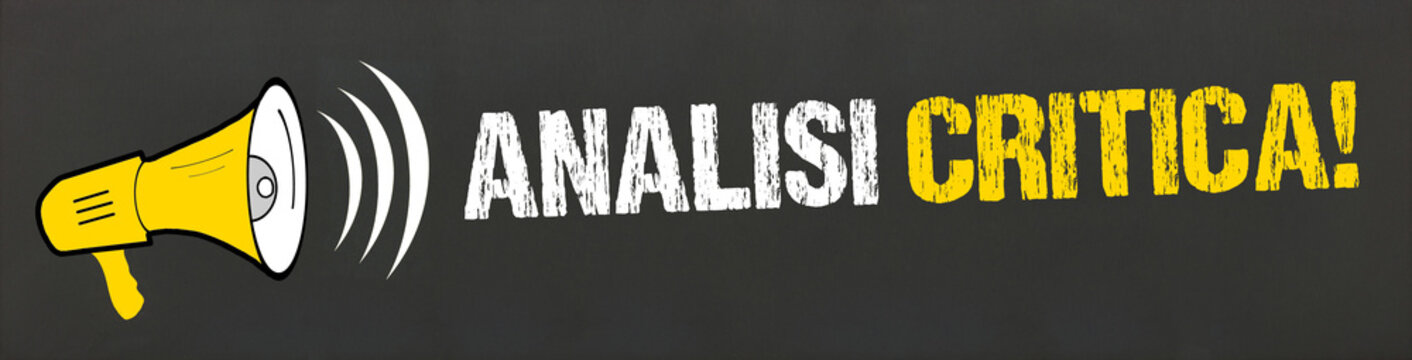 Analisi critica! 