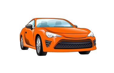 Sportwagen 01 - Orange