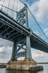 Benjamin Franklin Bridge in Philadelphia 02