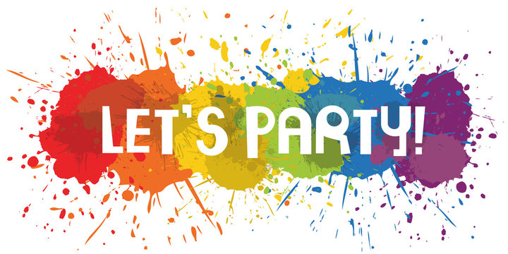 Paint Splat - Let's Party