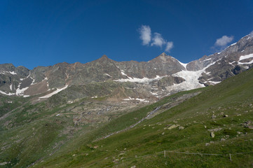 Fototapeta na wymiar Italian Alps landscape in summer