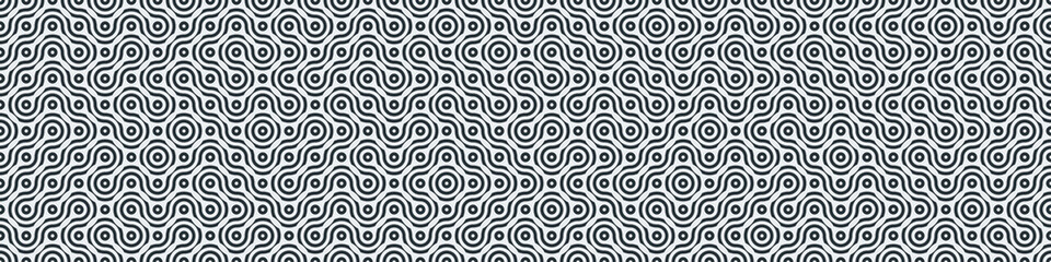 Truchet Random Pattern Generative Tile Art background illustration