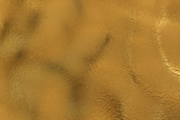 Huge abstract impression golden texture city lights liquid