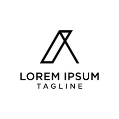 AI, IA  letters logo monogram