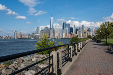 Liberty State Park is a park in the U.S. state of New Jersey opposite both Liberty Island and Ellis Island