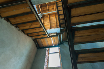 Russia, Moscow- June 23, 2018: interior room apartment. self-finish rough repair