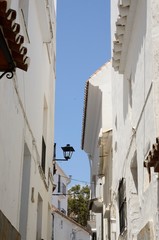 Casares, Andalusian village of white houses, Spain