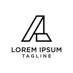 AL, LA,  letters logo monogram