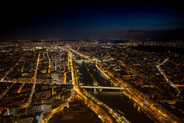 Paris at night