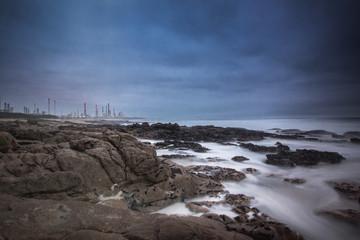 Storm on the sea