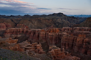 South-East Kazakhstan. Picturesque mountains in the area of the natural national Park 