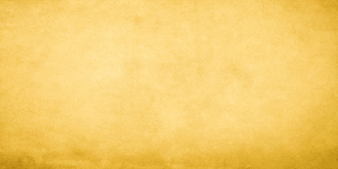 Gold wide grunge vintage paper.