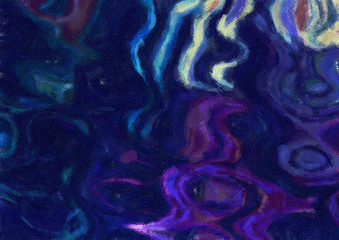 Obraz premium Pretty oil painting on canvas art background. Colorful brushstrokes and watercolor splashes elements. Digital artistic texture for graphic design. Printable beautiful pattern.