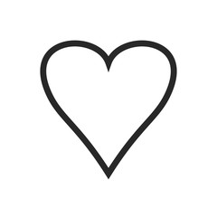 Heart Love Icon Vector Illustration