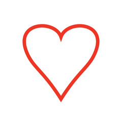 Heart Love Icon Vector Illustration
