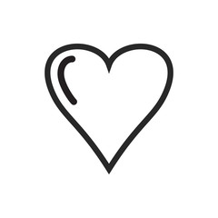 Heart Love Icon Vector Illustration