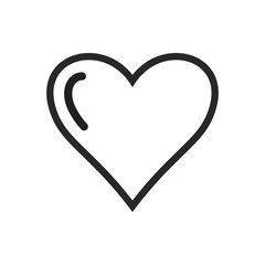 Heart Love Icon Vector Illustration