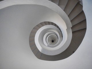 Spiral Down Staircase