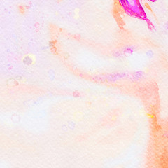 Obraz premium Pretty oil painting on canvas art background. Colorful brushstrokes and watercolor splashes elements. Digital artistic texture for graphic design. Printable beautiful pattern.