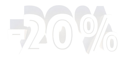 3d rendering percentage discount number