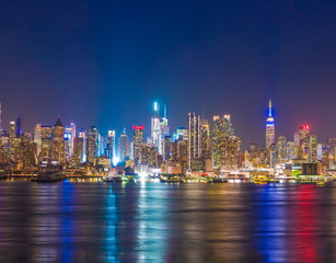 Obraz na płótnie Canvas New York City Manhattan midtown buildings skyline