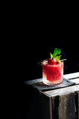 Alcohol seasonal cocktail Bloody Mary 