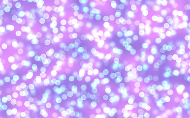 sparkle glowing bokeh background