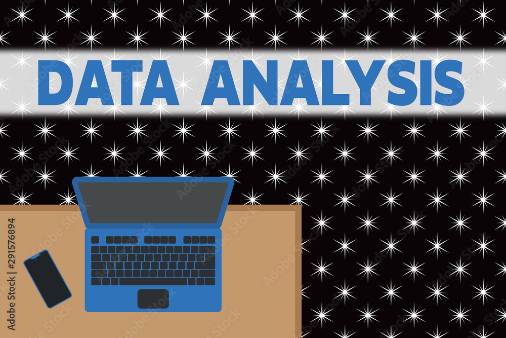 Poster word writing text data analysis. business photo showcasing translate numbers to analytical conclusio