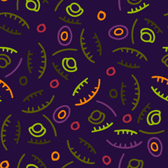 Seamless pattern with abstract pattern.Vector image Can be used for textile, stationary, backgrounds and wallpaper.