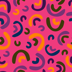 Obraz premium Seamless pattern with abstract pattern.Vector image Can be used for textile, stationary, backgrounds and wallpaper.