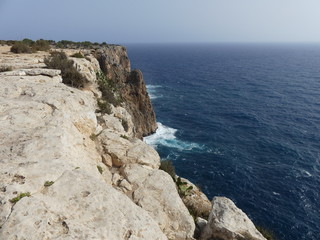 Fototapeta na wymiar Costa norte Formentera 