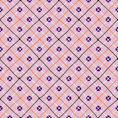 A hand-drawn tartan pattern. Minimalist seamless design. Texture for printing, Wallpaper, home decor, textiles, background, paper.