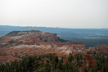 Look over Bryce Canyon