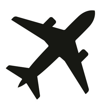 Simple vector illustration of a plane