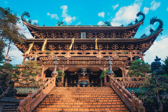 Minh Thanh Pagoda in Pleiku city in Vietnam
