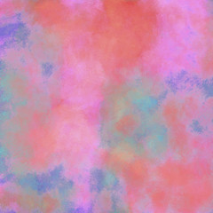 Abstract acid colors: bright pink, red, blue, purple and orange splash on texture background.