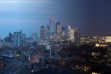 Fototapeta na wymiar London Skyline 