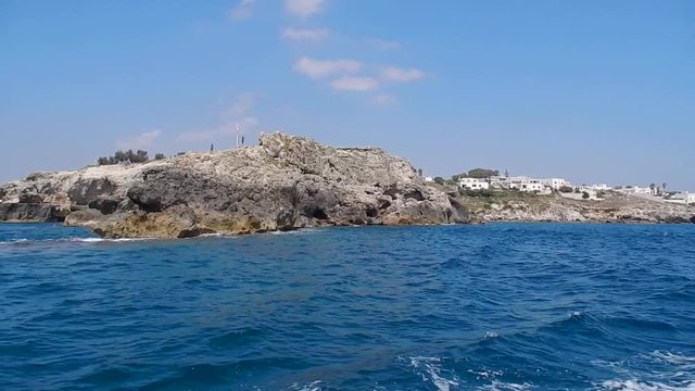 Santa Maria di Leuca - Panoramica di Punta Ristola dalla barca