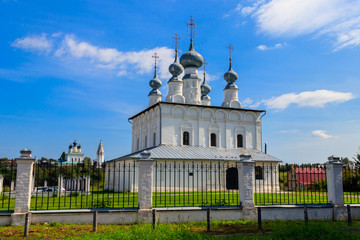 Peter and Paul Church in Suzdal, Russia. Golden ring of Russia